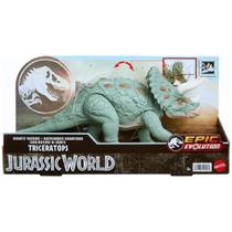 Dinossauro Triceratops Jurassic World Epic Evolution Mattel