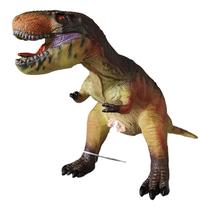 Dinossauro Tyrannosaurus Rex de borracha gigante de brinquedo com som de 65 cm
