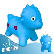 Dinossauro Upa Upa Pocotó Inflável 70cm Dino Pula Pula Até 35Kg Triceratopo Infantil Grande