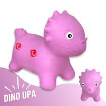 Dinossauro Upa Upa Pocotó Inflável 70cm Dino Pula Pula Até 35Kg Triceratopo Infantil Grande