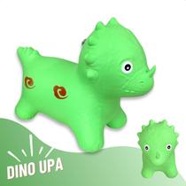 Dinossauro Upa Upa Pocotó Inflável 70cm Dino Pula Pula Até 35Kg Triceratopo Infantil Grande