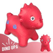 Dinossauro Upa Upa Pocotó Inflável 70cm Dino Pula Pula Até 35Kg Triceratopo Infantil Grande