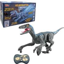 Dinossauro Velociraptor Control c/ Controle Remoto Zoop Toys