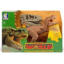 Dinossauro Vinil Dino World Tyrannosaurus Rex Cotiplás 2088