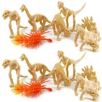 Dinossauros Animais Jurassicos Fossil Miniatura Maquete 14pc Dinossauros Animais Jurassicos Fossil Miniatura Maquete 14pc