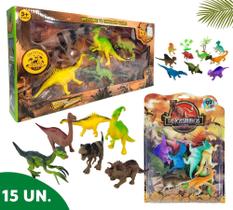 Dinossauros Brinquedos Miniatura Coleção Kit com 15 Premium - AuShopExpress