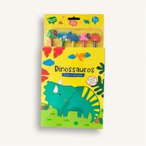 Dinossauros! colorir é divertido - se divirta com 50 adesivos Dinossauros! colorir é divertido - se divirta com 50 adesivos