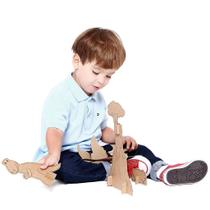 Dinossauros de Papelão - Eu Amo Papelão - Brinquedo Sustentável