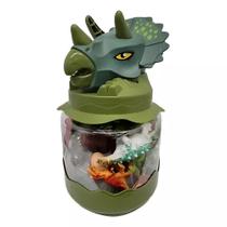 Dinossauros Figuras Bonecos Miniaturas Triceratops Com 40 Peças - Toys Import J24614