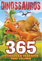 Dinossauros - Livro 365 atividades e desenhos para colorir