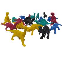 Dinossauros plástico miniatura brinquedo boneco animal bicho coleção jurassic - APAS