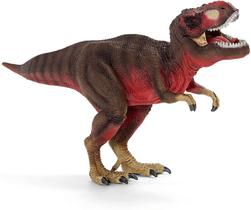 Dinossauros Schleich, Brinquedos de Dinossauro, Brinquedos de Dinossauro para Meninos e Meninas de 4 a 12 anos, Tiranossauro Rex, Vermelho , 11,5 x 3,5 x 5,5