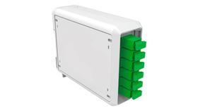 DIO Para Trilho DIN 6P Branco 35050381 Furukawa
