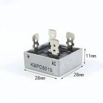 Diodo do retificador da ponte, KBPC5010, 50A, 1000V, 1PC Diodo do retificador da ponte, KBPC5010, 50A, 1000V, 1PC