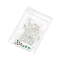 Diodo LED De 3mm Branco Quente, Vermelho, Verde, Azul, UV, Roxo, Amarelo, Laranja, Rosa - 100 Peças