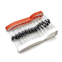 Diodo Retificador De Alta Tensão 50pcs 1N4001 a 1N4007 Série 1A 50V a 1000V DO-41
