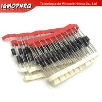 Diodo Retificador Schottky 100PCS 1N5817 1N5819 1N5399 1N4937 1N4004 1N4001 1N4007 UF4007 HER107