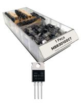 Diodo Retificador Schottky MBR30100CT MBR 30100CT TO-220 Diodo Retificador Schottky MBR30100CT MBR 30100CT TO-220