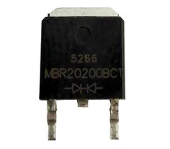 Diodo schotttky duplo mbr20200 smd - mbr 20200 bct to-263 Diodo schotttky duplo mbr20200 smd - mbr 20200 bct to-263