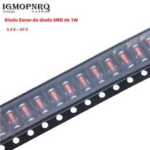 Diodo Zener SMD De Alta Tensão 20PCS 3V3-47V 1W ZM4728 ZM4732 ZM4733 ZM4736 ZM4740 ZM4753 ZM4756A