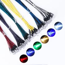 Diodos LED DiCuno 5MM 12V 120 unidades pré-conectados (6 cores 20 unidades)