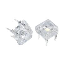 Diodos LED Piranha F5 De 5mm, 100 Peças, Branco, Vermelho, Verde, Âmbar, Transparente, 4 Pinos,
