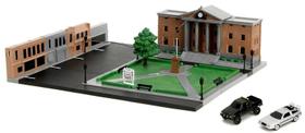 Diorama Back To The Future Hill Valley Jada Nano Metals