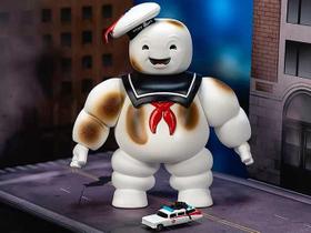 Diorama Ghostbusters Stay Puft e ecto 1 Jada Nano Metals