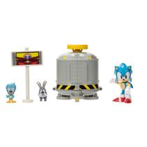 Diorama Sonic The Hedgehog 2.5 Level Clear com Sonic, Flicky e Pocky