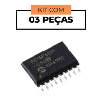 Dip-18 Pic16f628a-i/p* - Kit 03 Peças Dip-18 Pic16f628a-i/p* - Kit 03 Peças