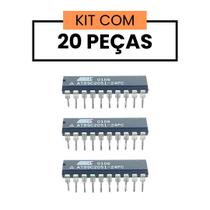 Dip-20 At89c2051-24pu - Kit 20 Peças Dip-20 At89c2051-24pu - Kit 20 Peças