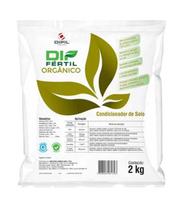 DipFértil Orgânico Fertilizante Condicionador de Solo em Pó 2 Kg