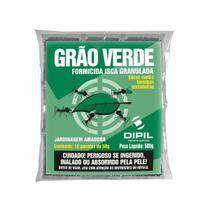 Dipil Grão Verde: Formicida para Jardim - 50g - Controle eficaz de formigas