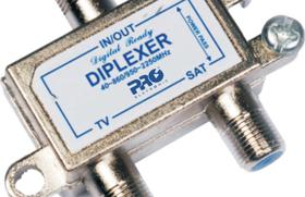 Diplexer Vhf+uhf E Satelite C/pas. Dc Pqdi6500 Proeletronic