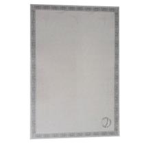 Diploma em Papel Moeda Cinza c/ Brasão Hot Stamping Dourado - 120gr - A4