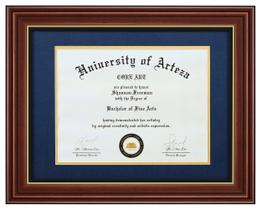 Diploma Frame CORE ART 11x14 para certificados 8,5x11