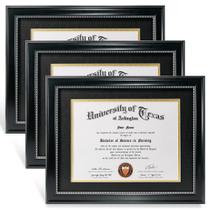 Diploma Frame Graduation Mall, 21 x 29,7 cm, preto sobre dourado Diploma Frame Graduation Mall, 21 x 29,7 cm, preto sobre dourado