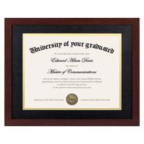 Diploma Frame upsimple 11x14 com vidro de alta definição Diploma Frame upsimple 11x14 com vidro de alta definição