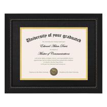 Diploma Frame upsimple 28x36cm com vidro de alta definição