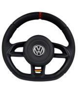 Direção Esportiva Mini Gti 33 cm Para Linha Vw Gol G5 Polo Fox