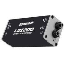 Direct Box Estéreo Passivo Lexsen LDI200 Profissional