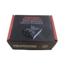 Direct Box Metal Preto DS-01 Soundvoice
