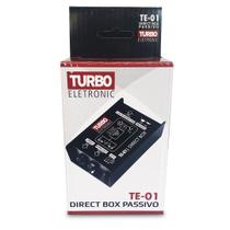 Direct box passivo - 1 canal - TURBO ELETRONIC