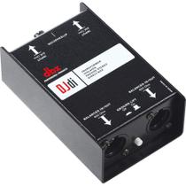 Direct Box Passivo dbx DJDI de 2 Canais com Mixer Direct Box Passivo dbx DJDI de 2 Canais com Mixer
