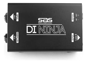 Direct Box Passivo Di Ninja 1 Canal Sas Balanceador De Sinal Direct Box Passivo Di Ninja 1 Canal Sas Balanceador De Sinal
