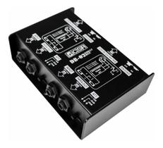 Direct Box Passivo Duplo 2 Canais Csr Duo Bypass Db2p Nf