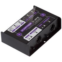 Direct box passivo duplo waldman di-2ps duopass 2 canais