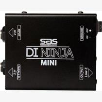 Direct Box Passivo Mini Ninja para Instrumentos com Balanceamento de Sinal Preto Santo Angelo Direct Box Passivo Mini Ninja para Instrumentos com Balanceamento de Sinal Preto Santo Angelo
