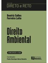 DIREITO AMBIENTAL - COLEÇÃO DIRETO E RETO 1ª FASE OAB - 1ª EDIÇÃO DIREITO AMBIENTAL - COLEÇÃO DIRETO E RETO 1ª FASE OAB - 1ª EDIÇÃO