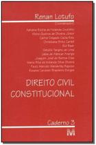 Direito Civil Constitucional - 1 Ed./2001